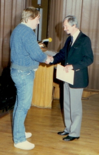 Absolventenverabschiedung in den 80er Jahren Absolventenverabschiedung in den 80er Jahren
