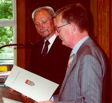 Ehrensenator Prof. Erhard Wiebe Ehrensenator Prof. Erhard Wiebe