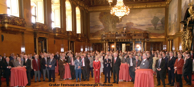 Groer Festsaal im Hamburger Rathaus